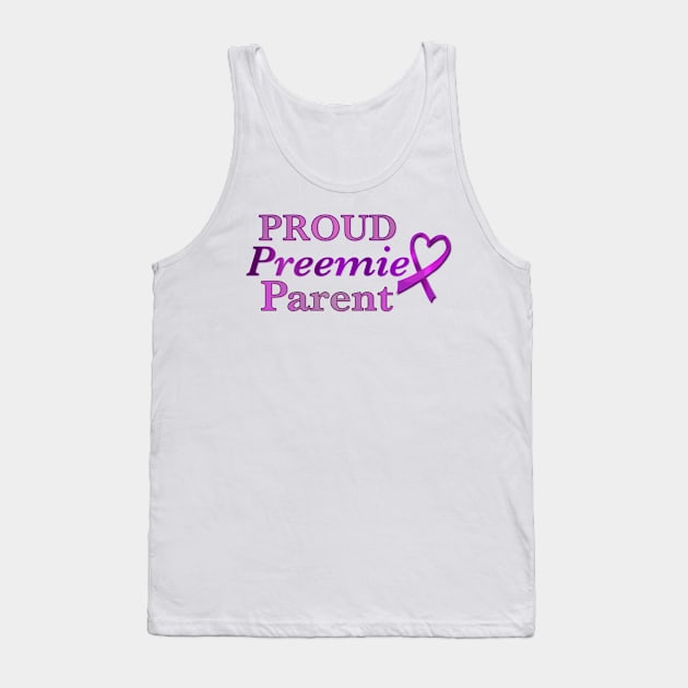 Proud Preemie Parent Tank Top by Artbysusant 